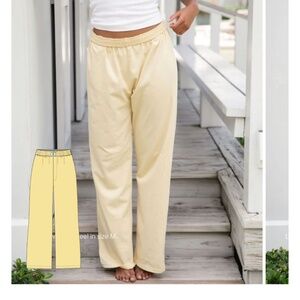yellow (peel) PARKE boxer pants